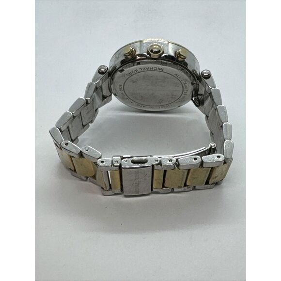 Michael Kors Parker MK5626 Womens Two-Tone Glitz Analog Dial  display picture 3